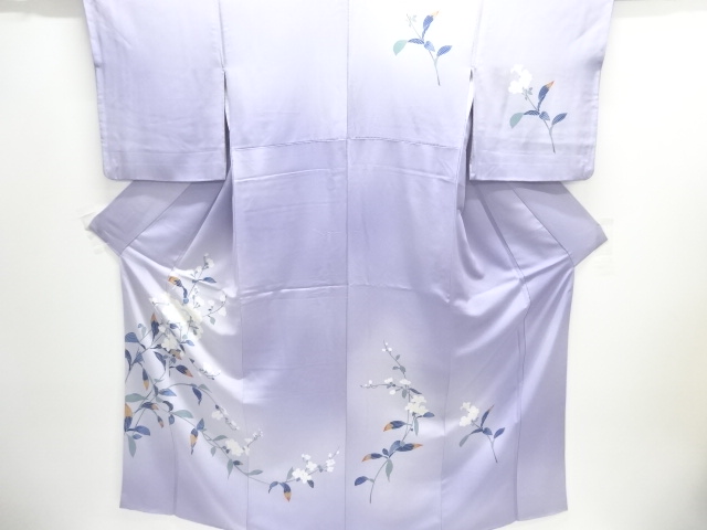 JAPANESE KIMONO / HOMONGI / YUZEN / FLOWER